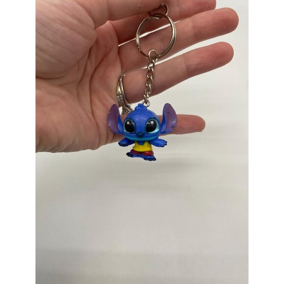 Upcycled Disney Lilo and Stitch "Stitch" Keychain: Vintage Toy Charm for Purses - Picture 5 of 5